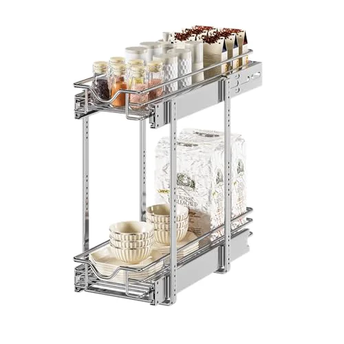 Functional Pull Out Cabinet Organizer Reusable