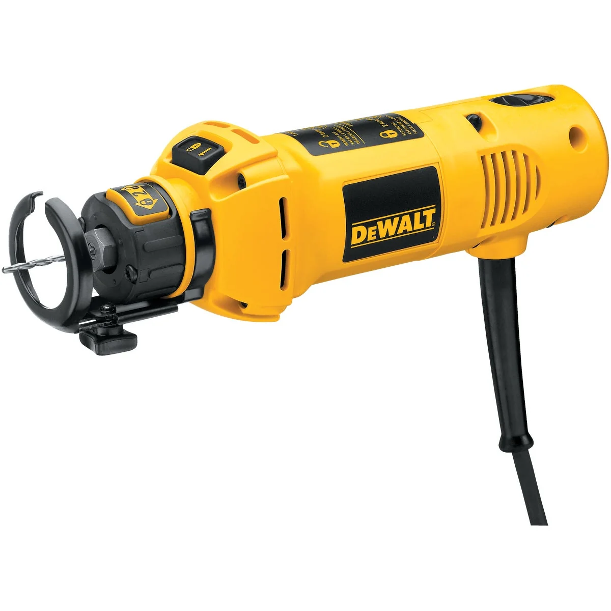 Lightweight DeWalt 5-Amp 30 000 rpm Spiral Saw User-Friendly