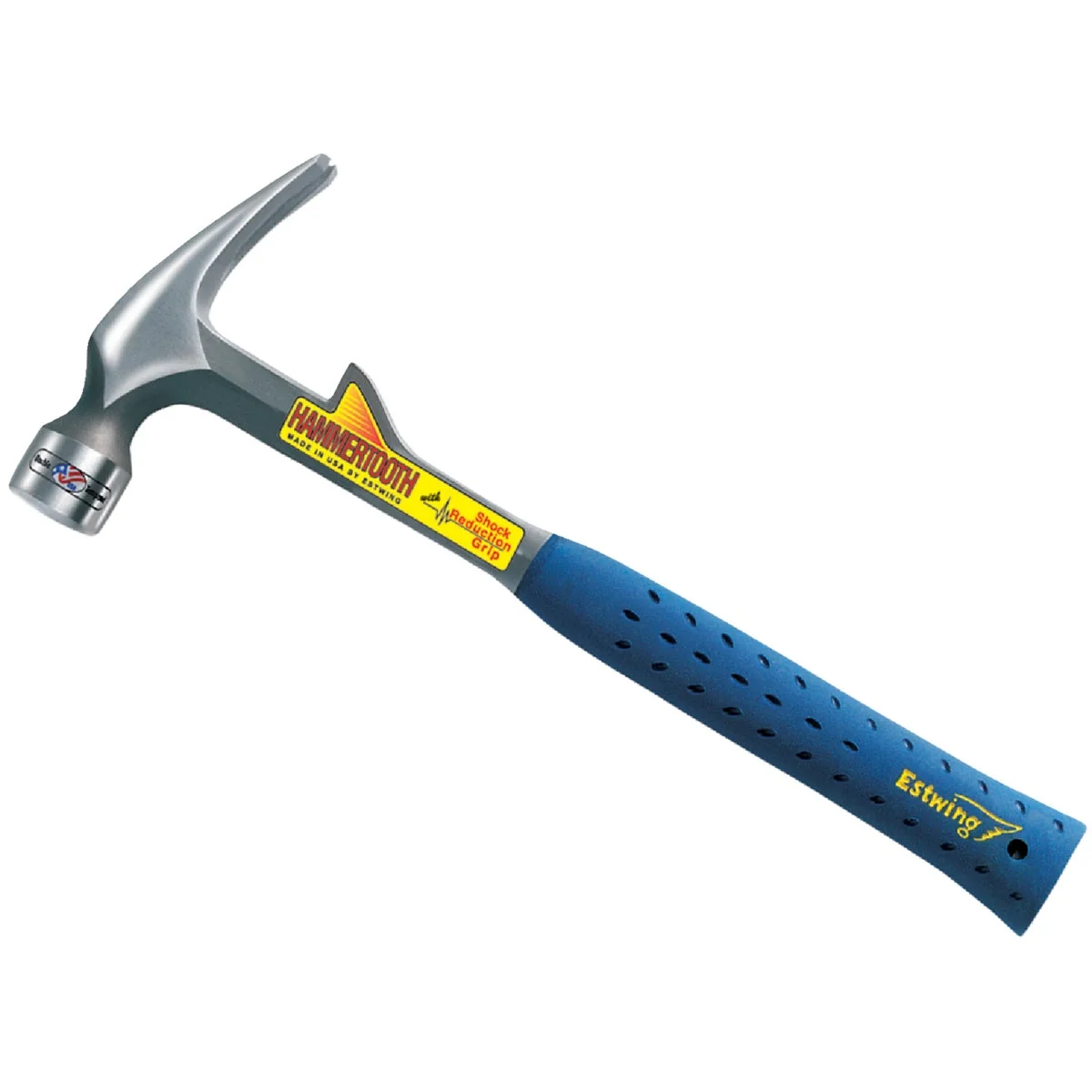 Top-Quality Estwing 24 Oz. Milled-Face HammerTooth Framing Hammer with Steel Handle Secure