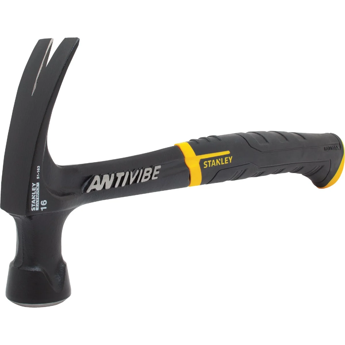 Easy-to-Use Stanley FatMax Anti-Vibe 16 Oz. Smooth-Face Rip Claw Hammer with Steel Handle Healthy