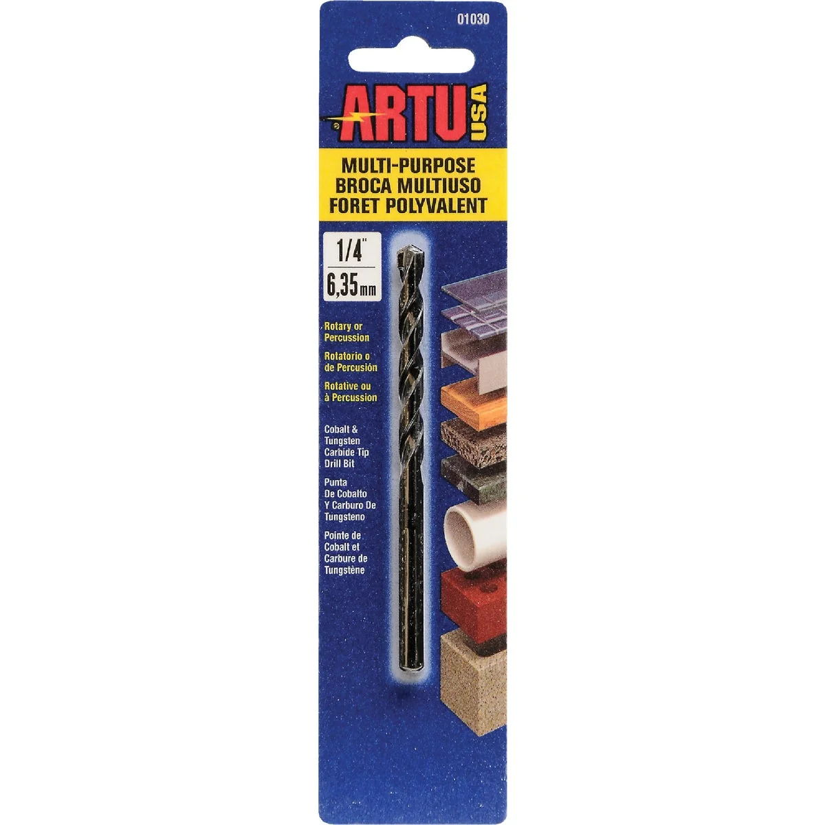 Healthy ARTU 1 4 In. Cobalt General Purpose Drill Bit Environmentally Friendly