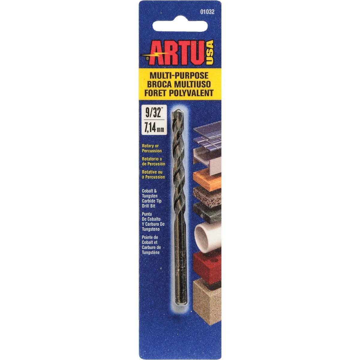 Convenient ARTU 9 32 In. Cobalt General Purpose Drill Bit Smart