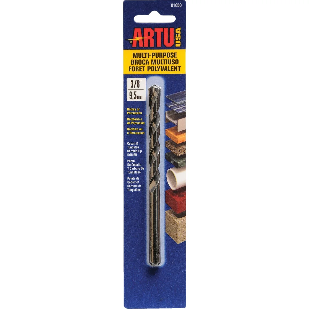 Breathable ARTU 3 8 In. Cobalt General Purpose Drill Bit Organic