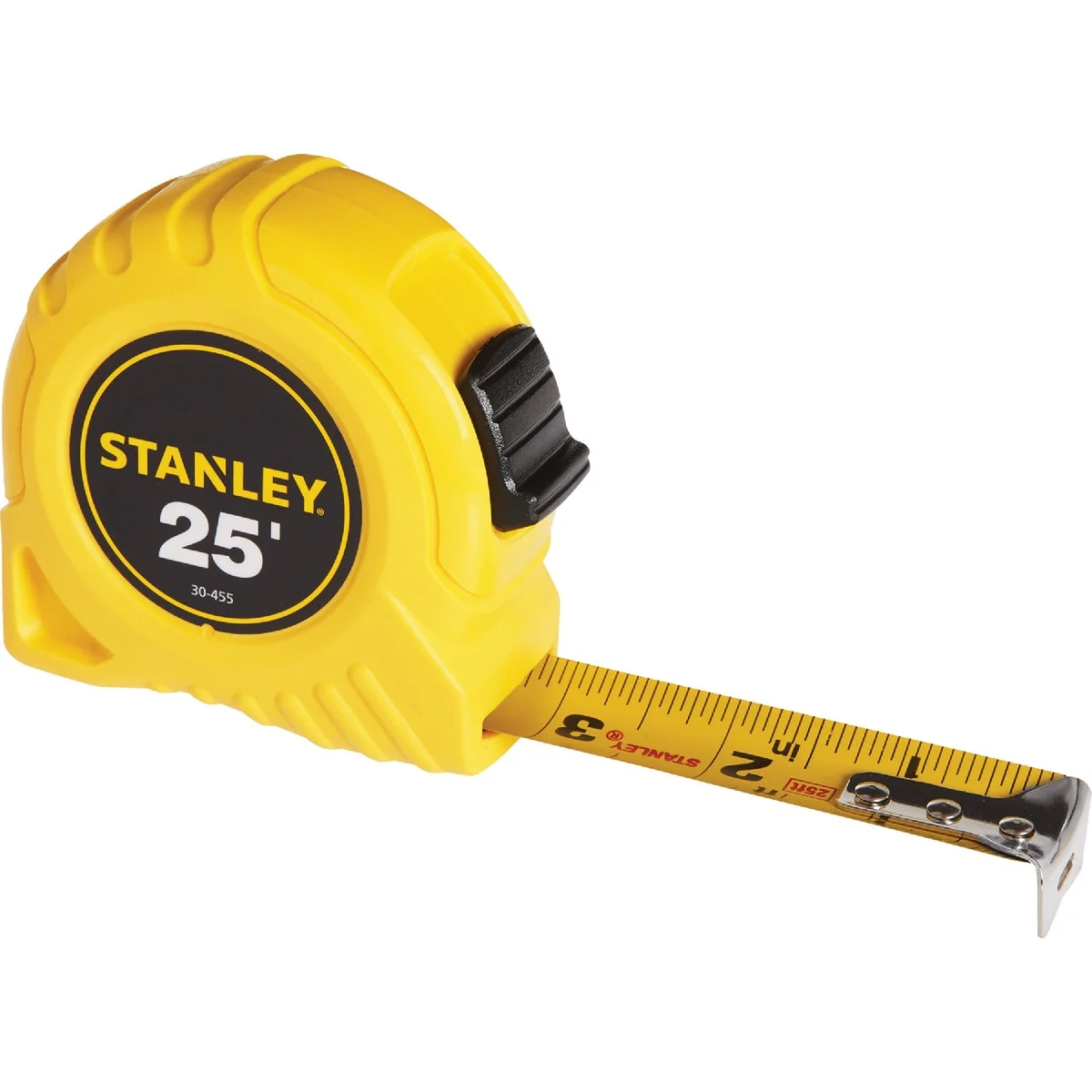 User-Friendly Stanley 25 Ft. Tape Measure Reusable