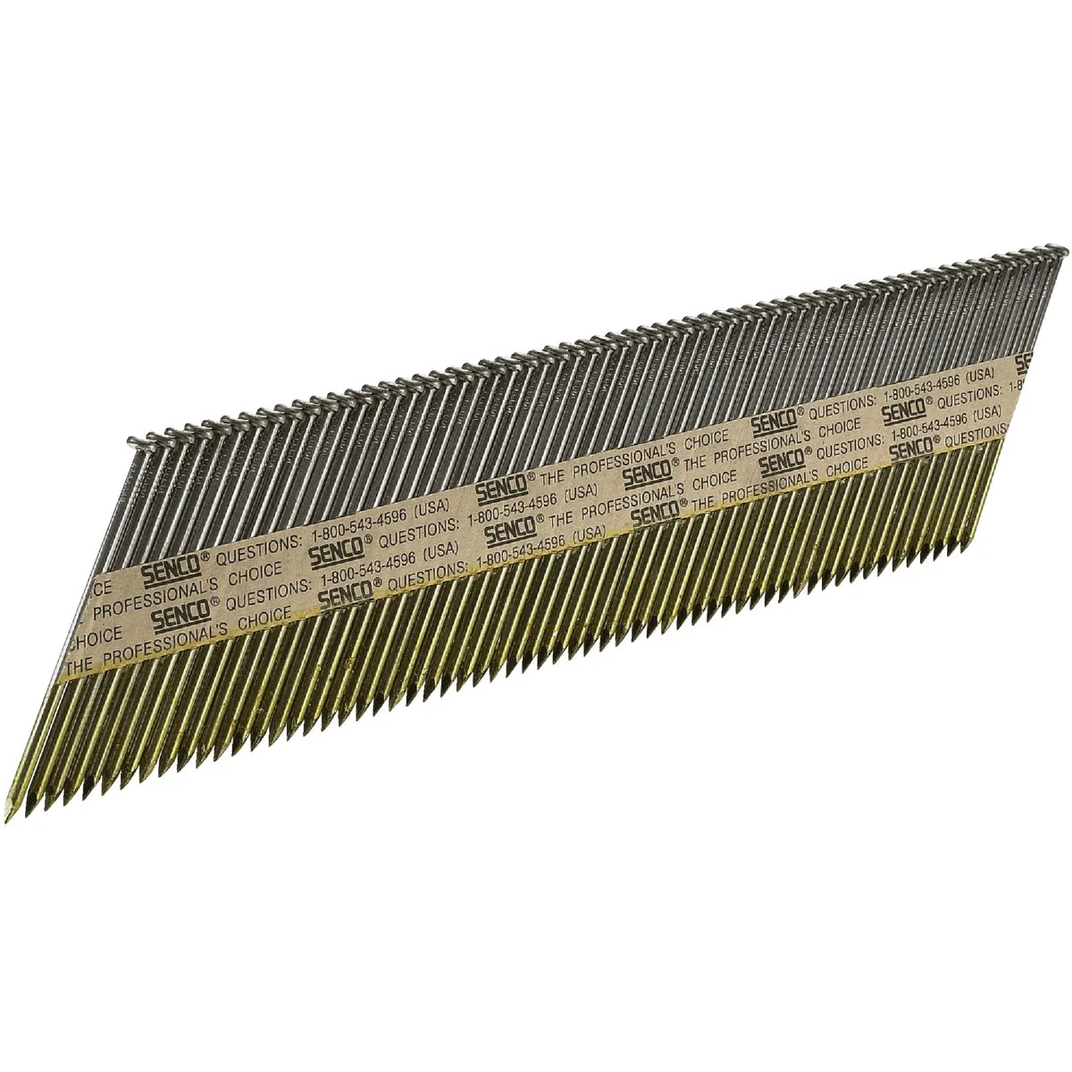 Sophisticated Senco 34 Degree Paper Tape Bright Clipped Head Framing Nail 3 In. x .131 In. 2500 Ct. Crafted