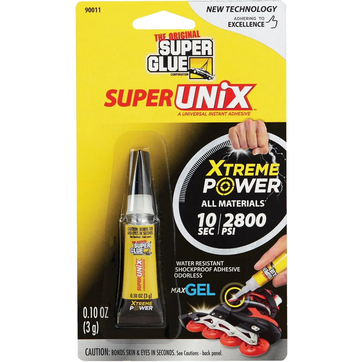 Eco-Friendly SuperUNiX 3 gram Super Glue Gel Environmentally Friendly