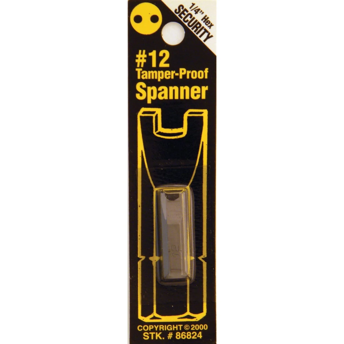 Responsible Way Tools 12 Spanner Security 1 In. 1 4 In. Hex Screwdriver Bit Clean