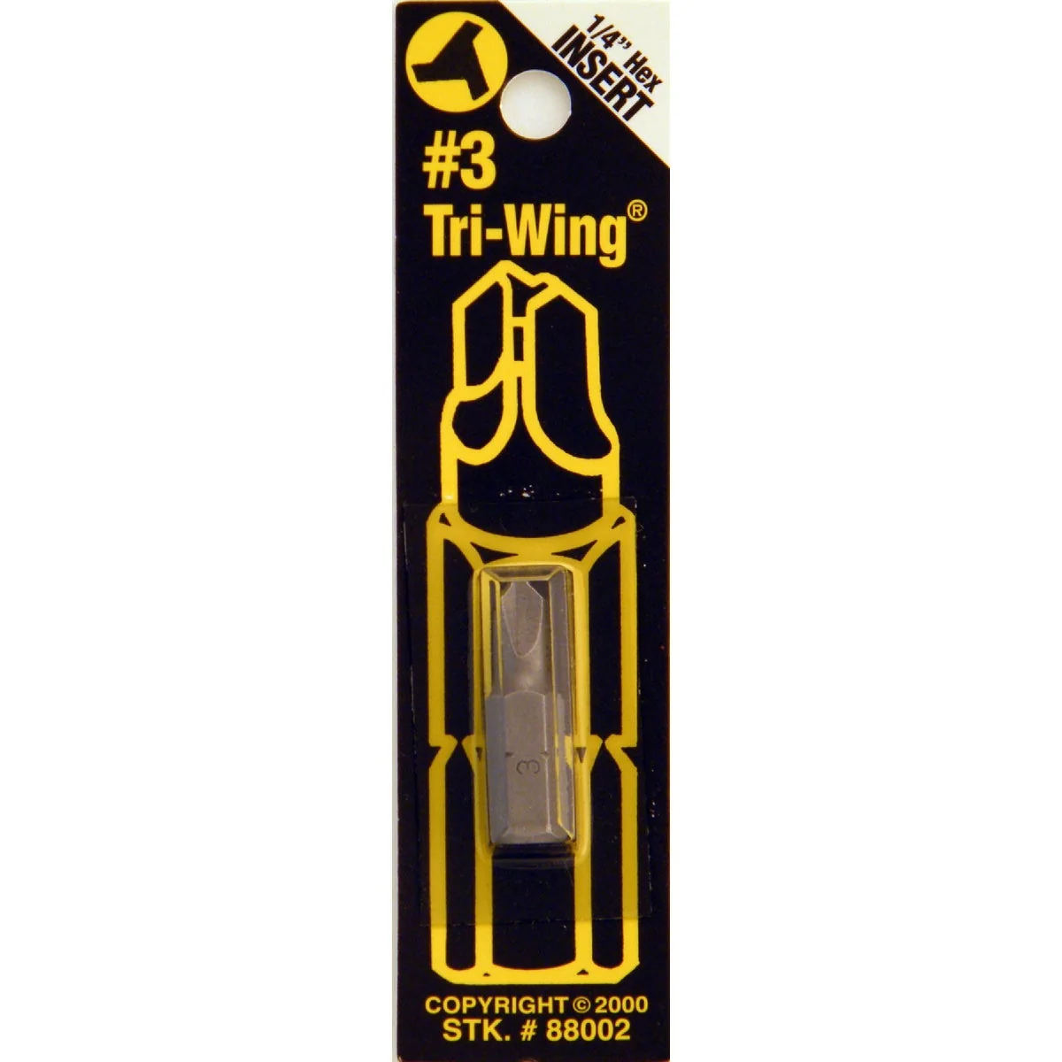 Excellent Way Tools 3 Tri Wing Security 1 In. 1 4 In. Hex Screwdriver Bit Convenient