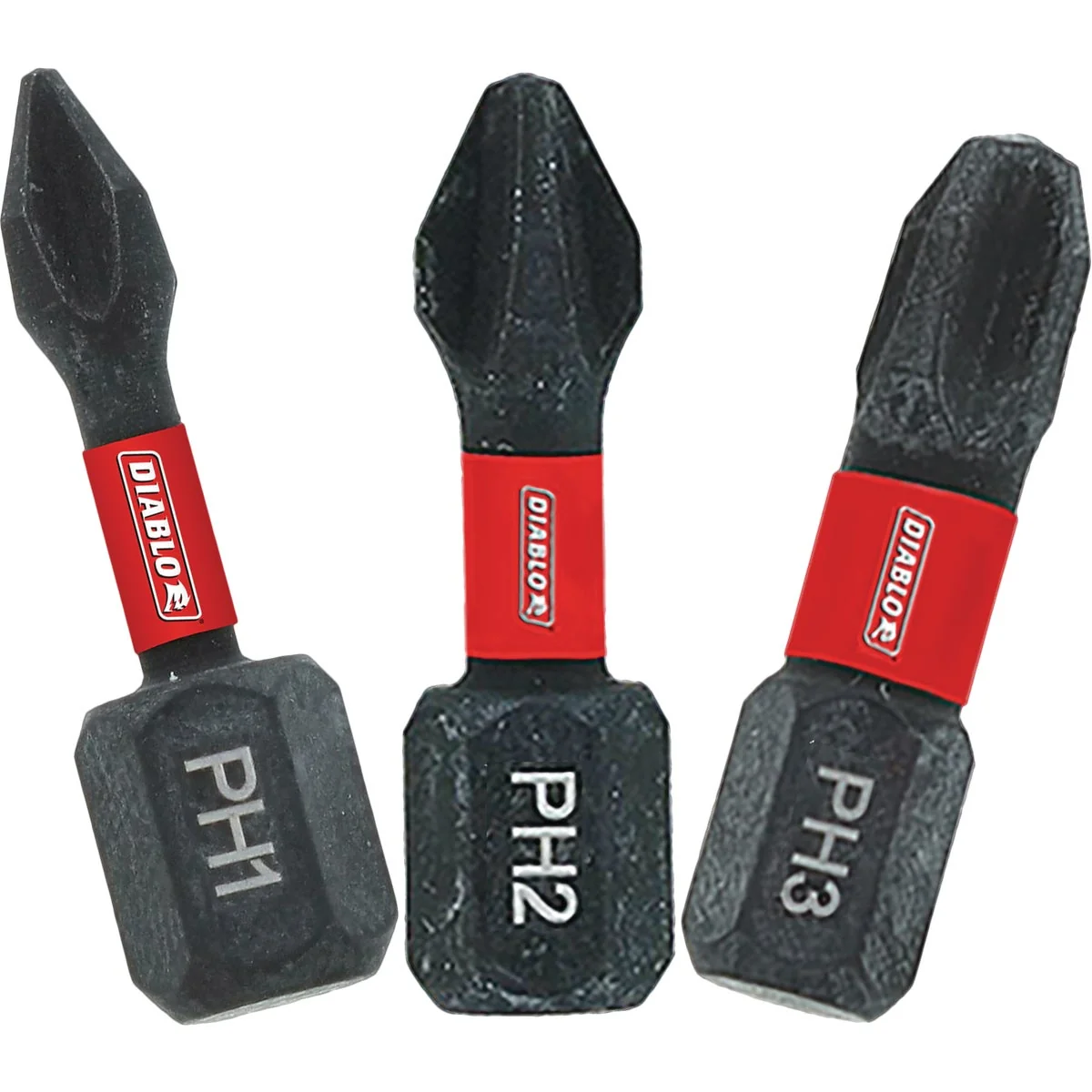 Stylish 1 In. Phillips Drive Bit Assorted Pack 3-Piece High-End