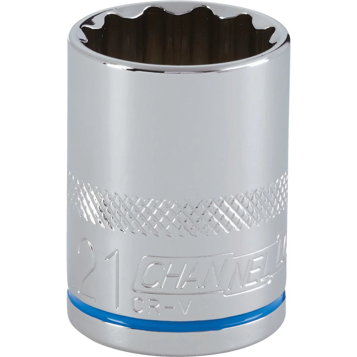 Comfortable Channellock 1 2 In. Drive 21 mm 12-Point Shallow Metric Socket Stylish