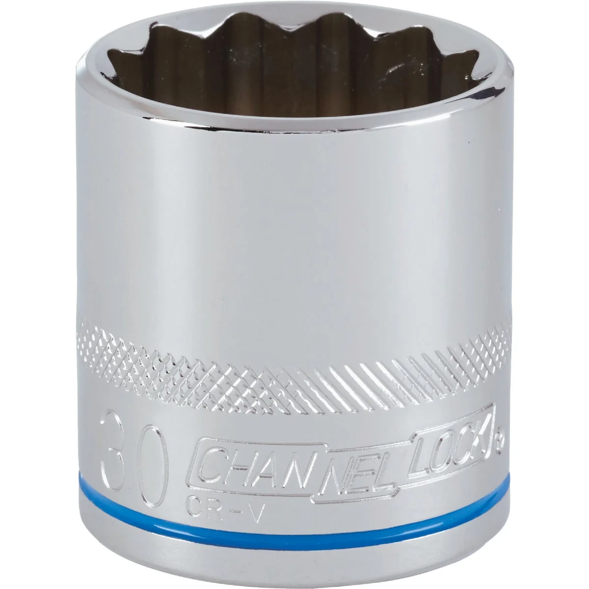 Traditional Channellock 1 2 In. Drive 30 mm 12-Point Shallow Metric Socket Healthy