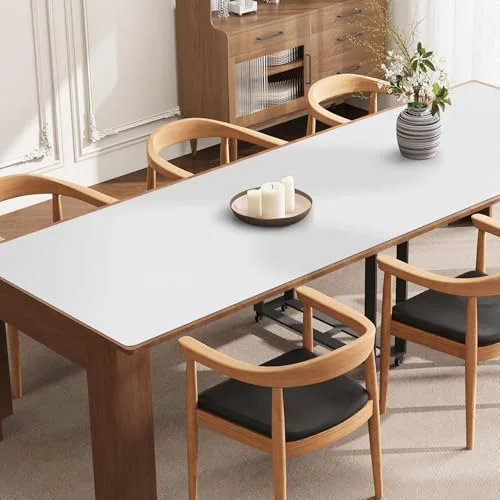 Reliable Pure White Plastic Table Cover Protector Eco-Friendly
