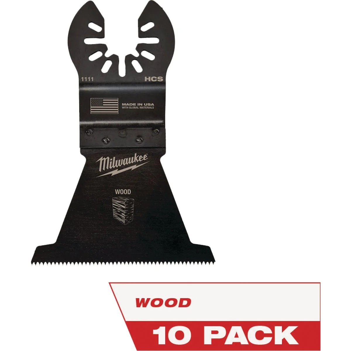 Carefully Designed Milwaukee OPEN-LOK 2-1 2 In. HCS Wood Oscillating Blade 10-Pack Official