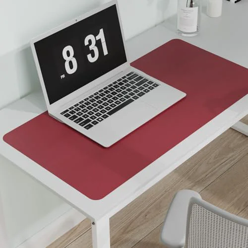 Safe Wine Red Plastic Table Cover Protector Refined