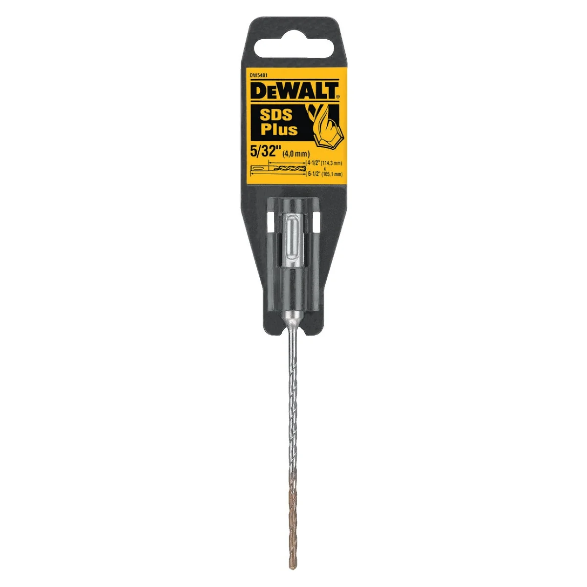 Trendy DeWalt SDS-Plus 5 32 In. x 6-1 2 In. 2-Cutter Rotary Hammer Drill Bit Official
