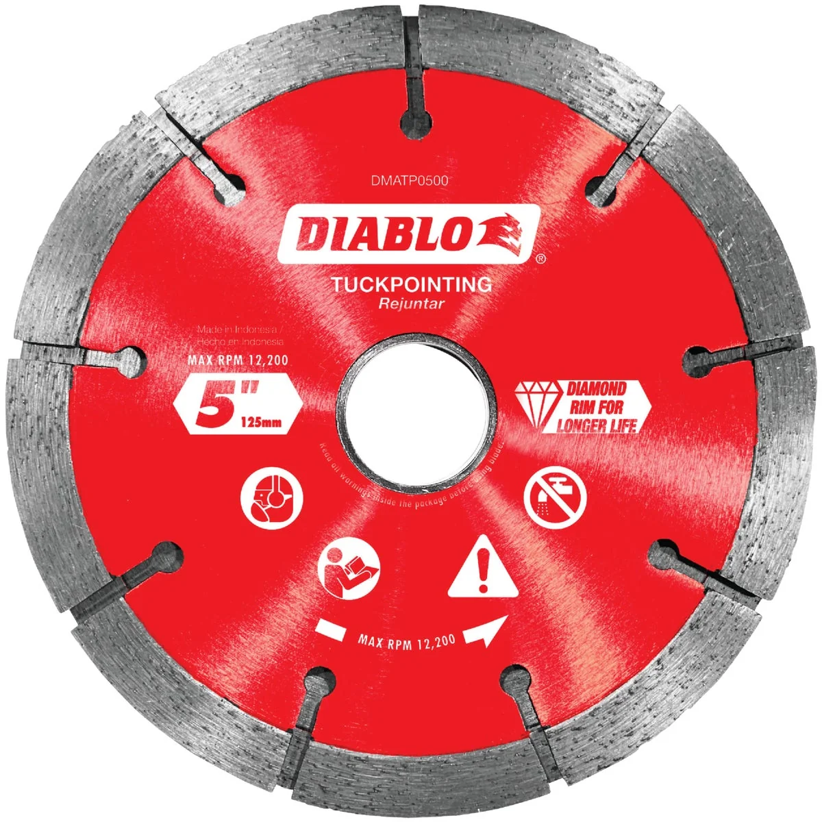 Sustainable Diablo 5 In. Tuck Point Rim Dry Wet Diamond Blade Next-Generation