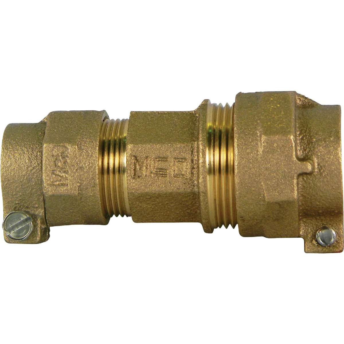 Exclusive A Y McDonald 3 4 In. CTS x 3 4 In. CTS Brass Low Lead Connector Proven