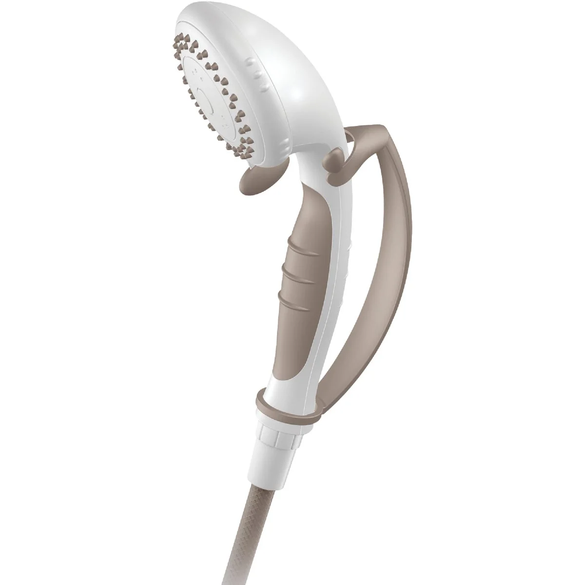 Elegant Moen 3.6 In. Diameter 4-Spray 1.75 GPM ADA Handheld Shower White Detailed