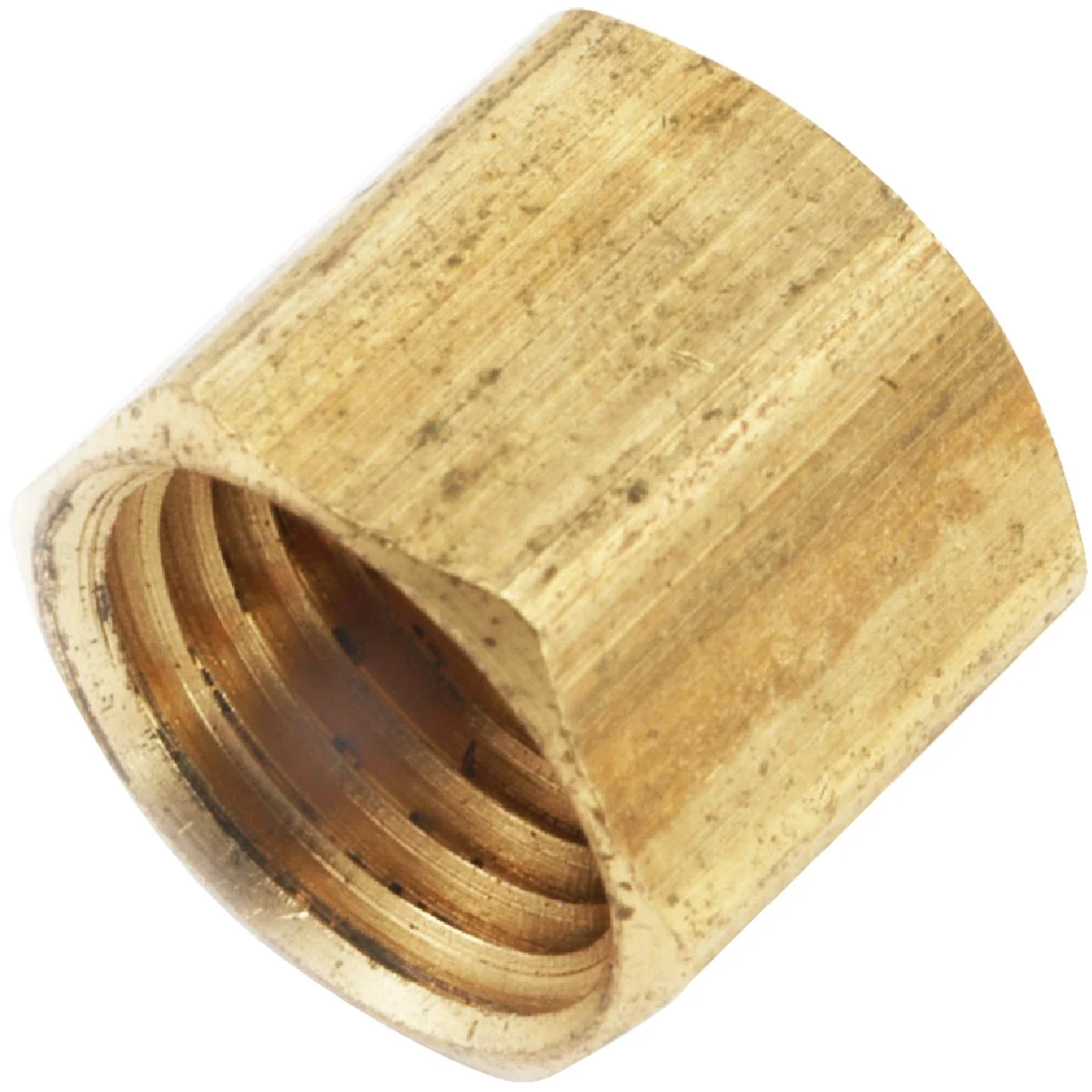 Smooth Anderson Metals 1 2 In. Yellow Brass Cap Fashionable