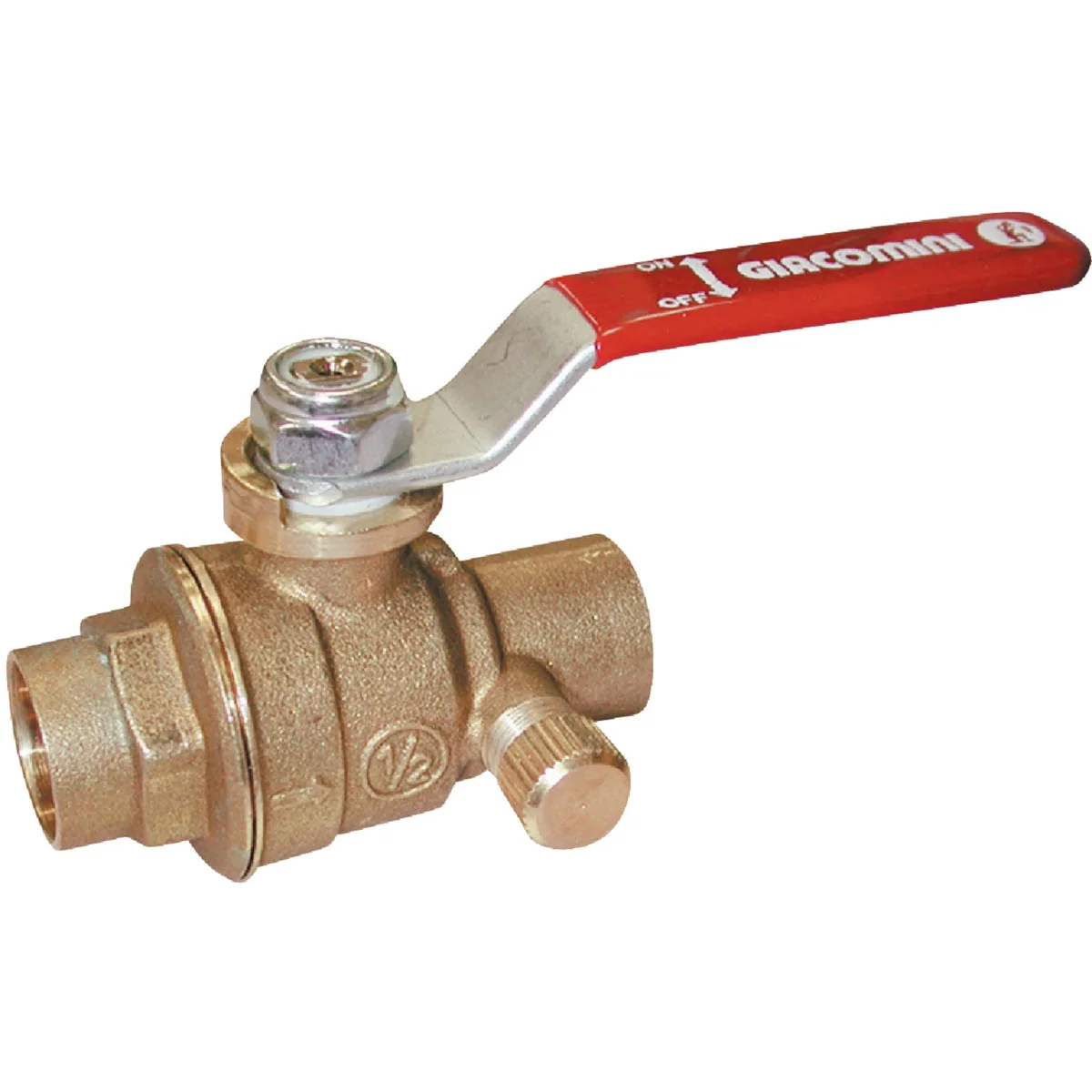 Dependable ProLine 1 2 In. C X 1 2 In. C Forged Brass Full Port Ball Valve Fast