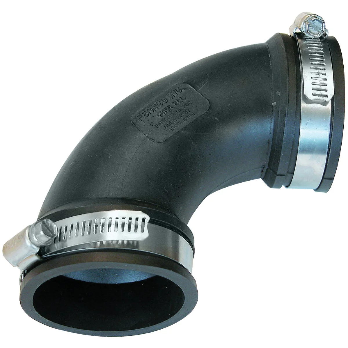 Safe Fernco Flexible 4 In. 90 Deg. Flexible Repair PVC Sewer Drain Elbow 1 4 Bend Stylish