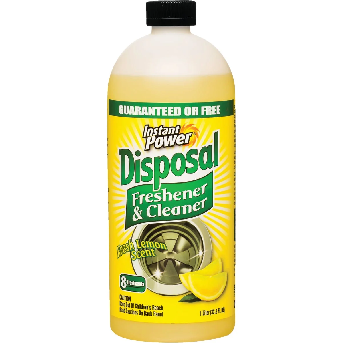Minimalist Scotch 33.8 Oz. Instant Power Lemon Scent Disposer and Liquid Drain Cleaner High-Performance