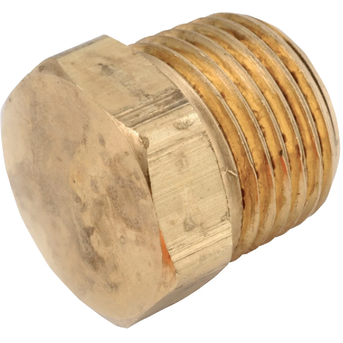 Detailed Anderson Metals 1 2 In. Low Lead Hex Head Brass Hex Plug Functional