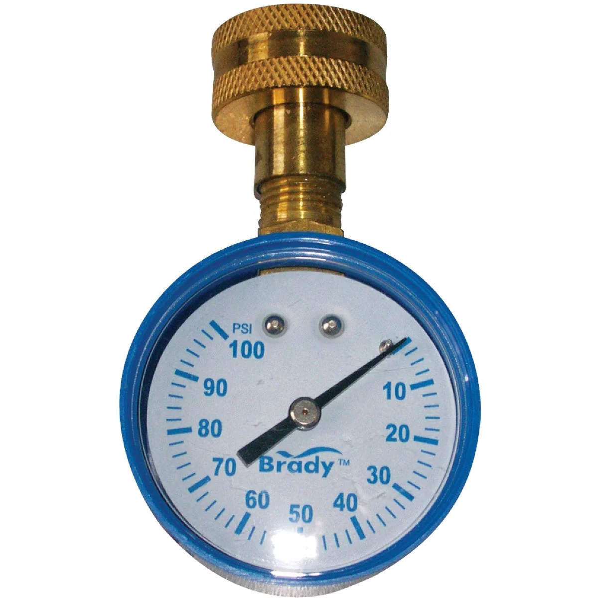 Original Campbell 3 4 In. 100 psi Pressure Gauge Elegant