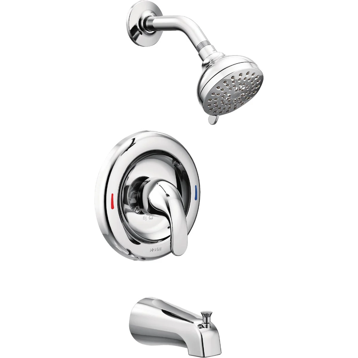 Powerful Moen Adler Chrome Single-Handle Lever Tub and Shower Faucet Fine Crafted