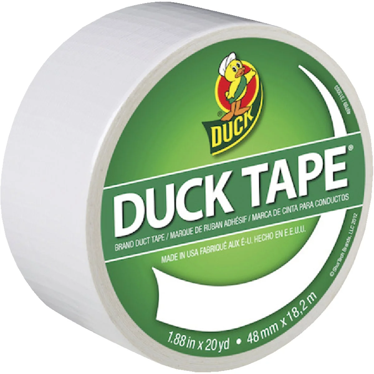 Modern Duck Tape 1.88 In. x 20 Yd. Colored Duct Tape White Soft