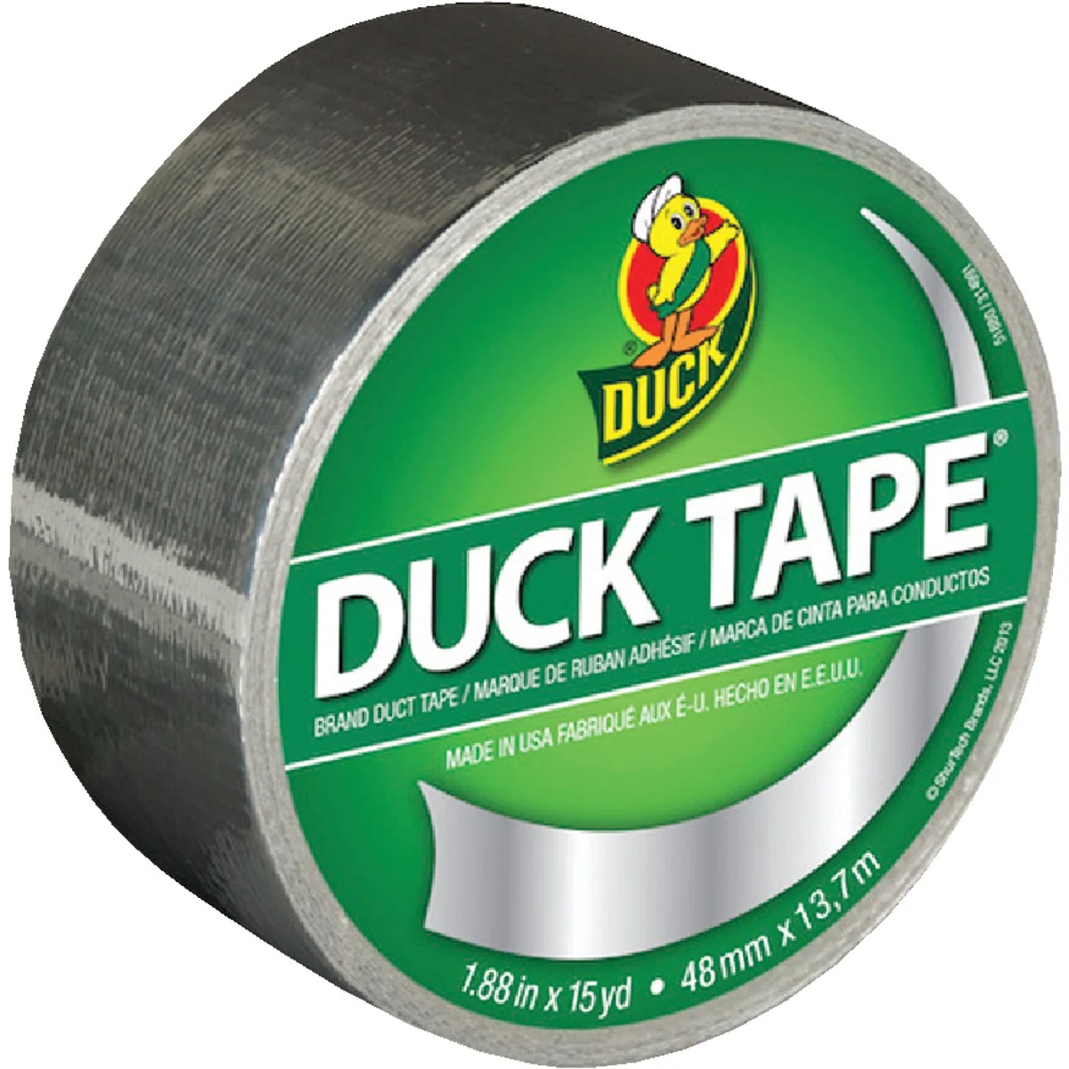 Eco-Friendly Duck Tape 1.88 In. x 15 Yd. Colored Duct Tape Chrome Trusted