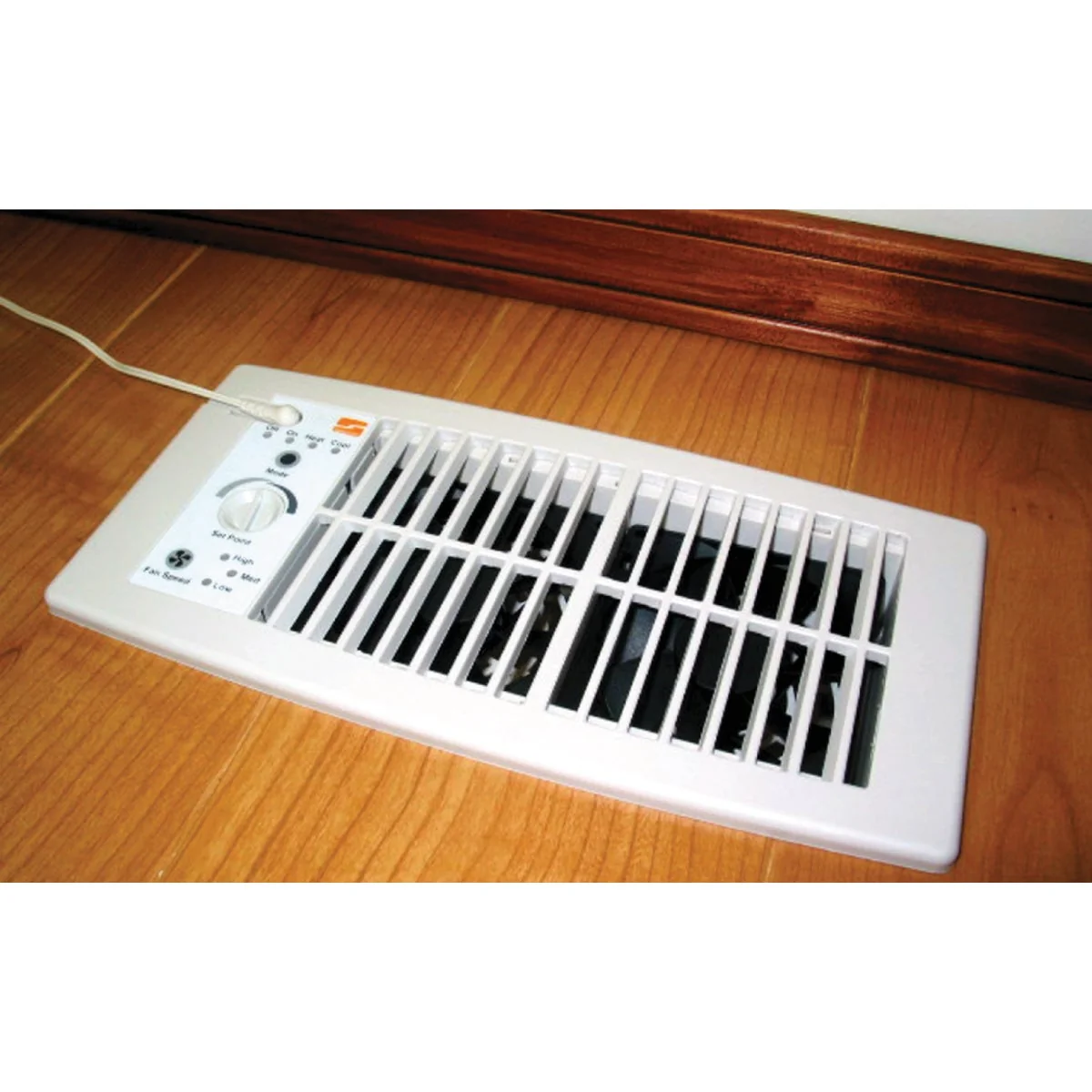 Lightweight Suncourt Flush Fit 132 CFM 11-5 8 In. x 5-5 8 In. Register Air Booster Fan Innovative