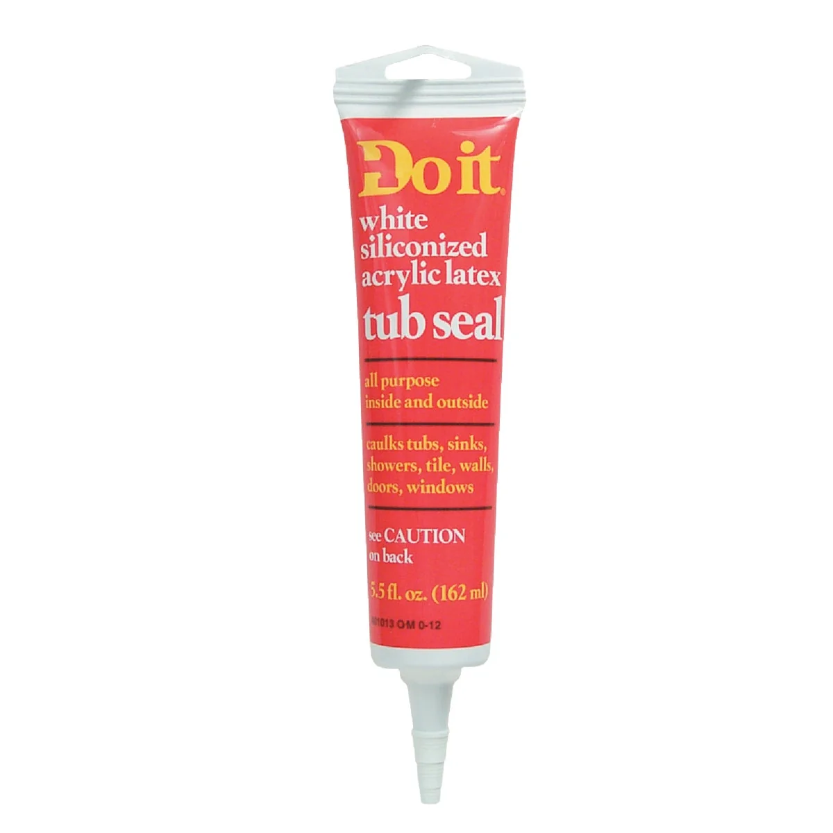 Recyclable Do it 5.5 Oz. White Tub Seal Caulk Traditional