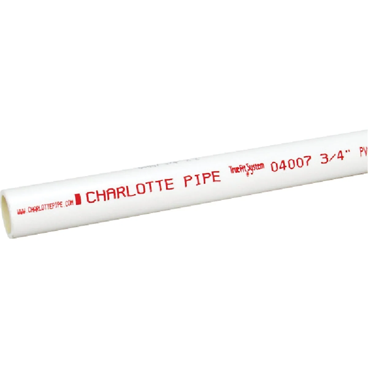 Fashionable Charlotte Pipe 3 4 In. x 20 Ft. Cold Water Schedule 40 PVC Pressure 40 Pipe Belled End Outstanding