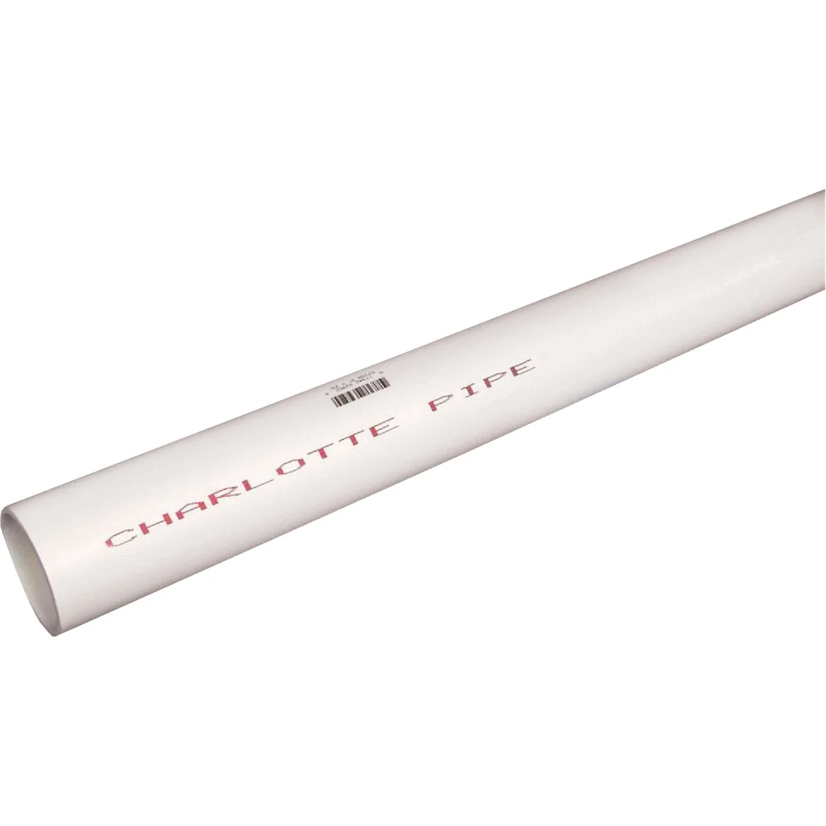 Pure Charlotte Pipe 4 In. x 20 Ft. Cold Water Schedule 40 PVC Pressure Pipe Belled End Detailed