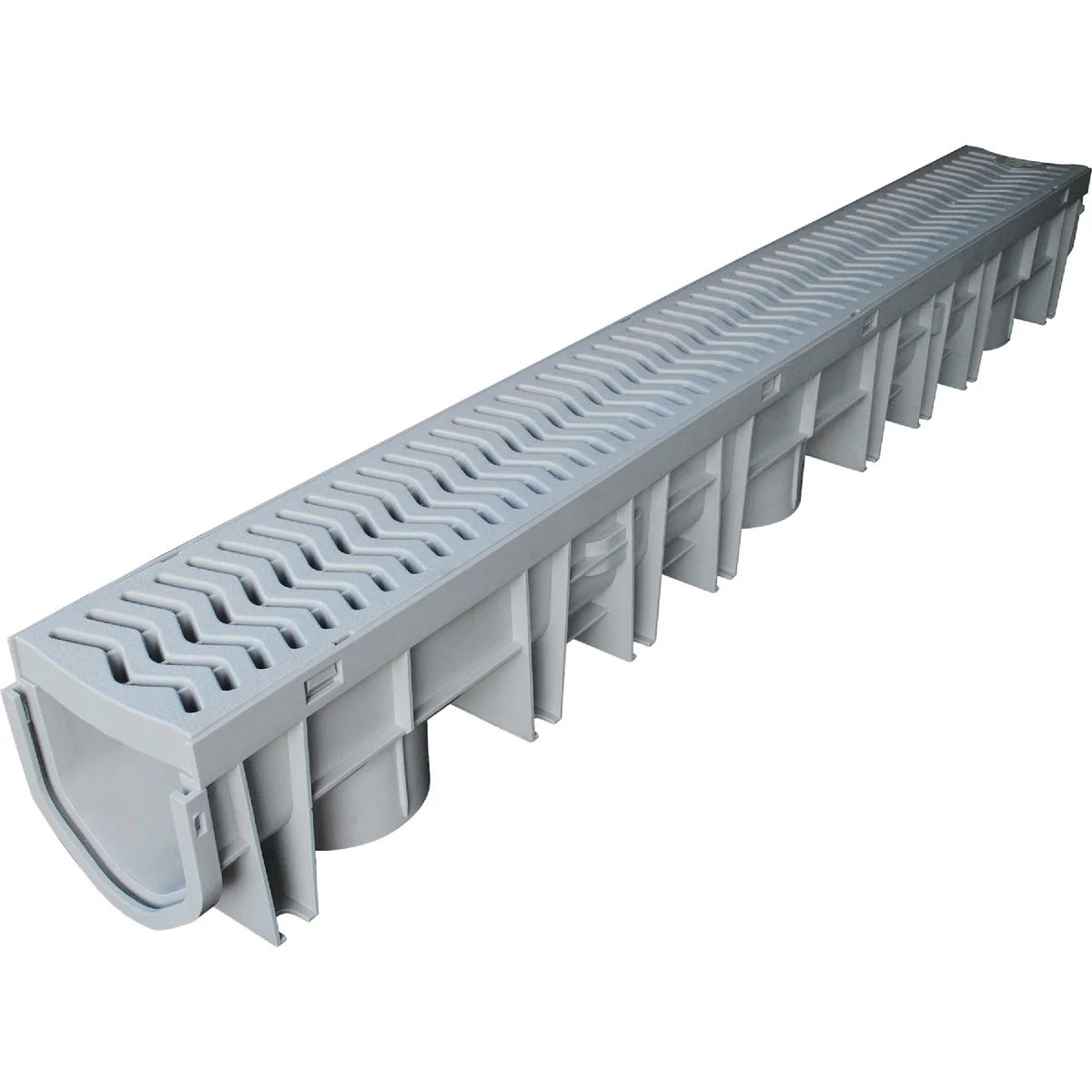 Exclusive Fernco 39.5 In. Gray Polypropylene Storm Channel Drain Fine Crafted