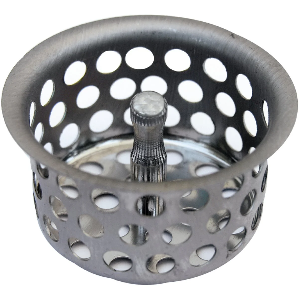 Powerful Lasco 1-1 2 In. Chrome Removable Kitchen Strainer Cup with Post Premium Material