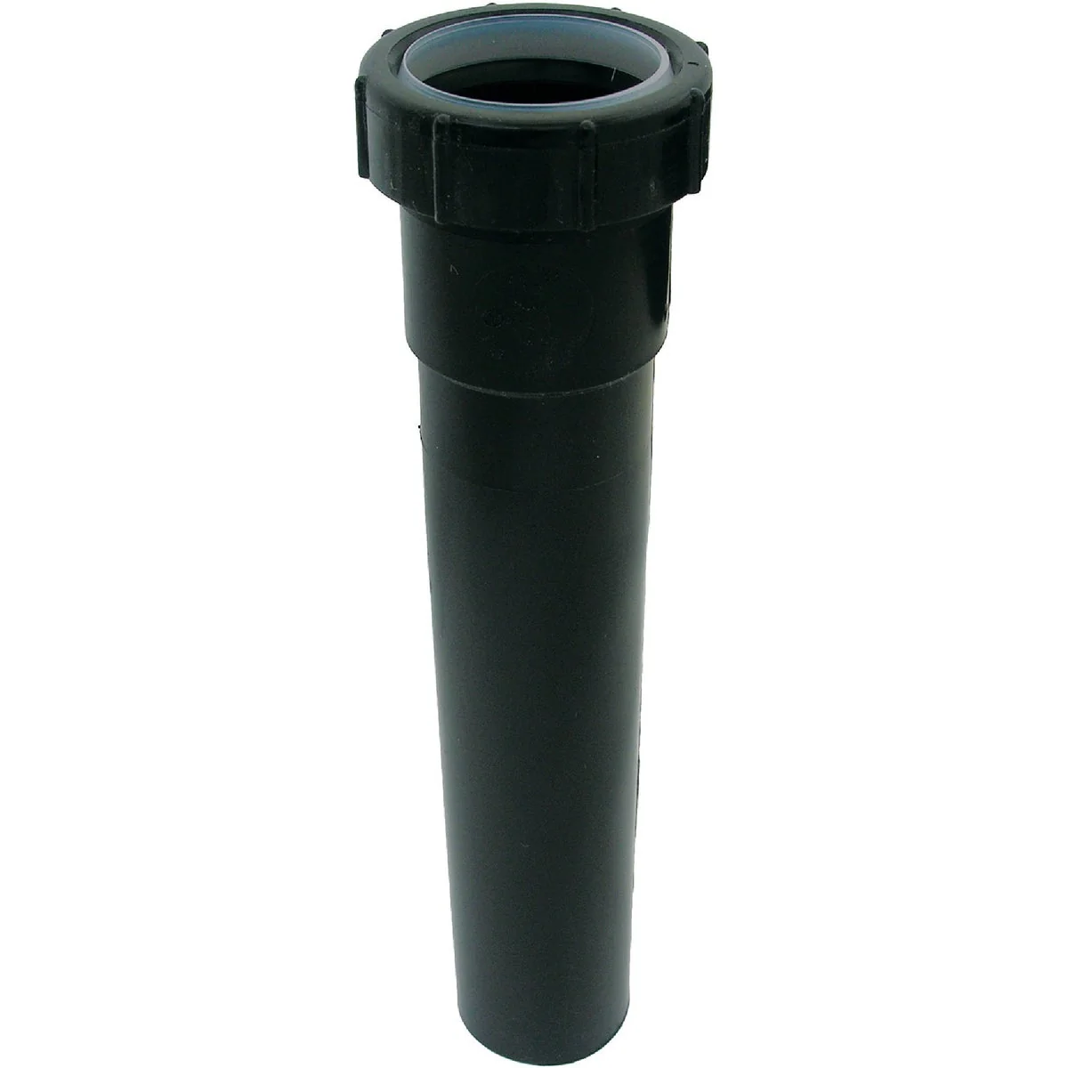 Trendy Lasco 1-1 2 In. OD x 8 In. L Black Plastic Extension Tube Elite