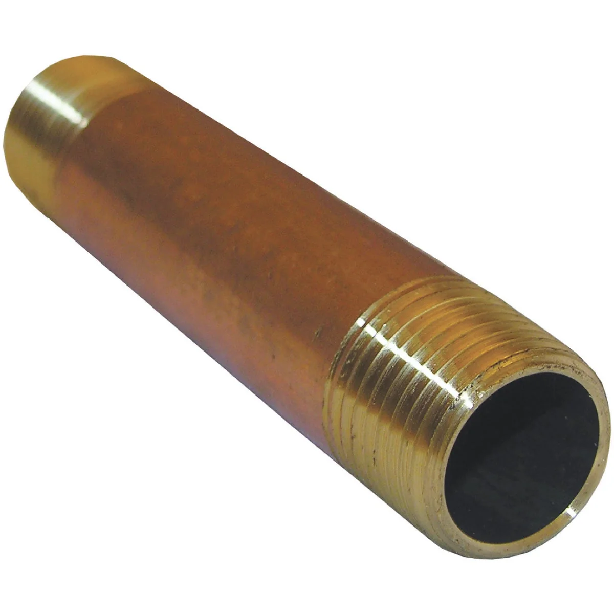 Advanced Lasco 1 2 In. x 6 In. Brass Nipple Natural