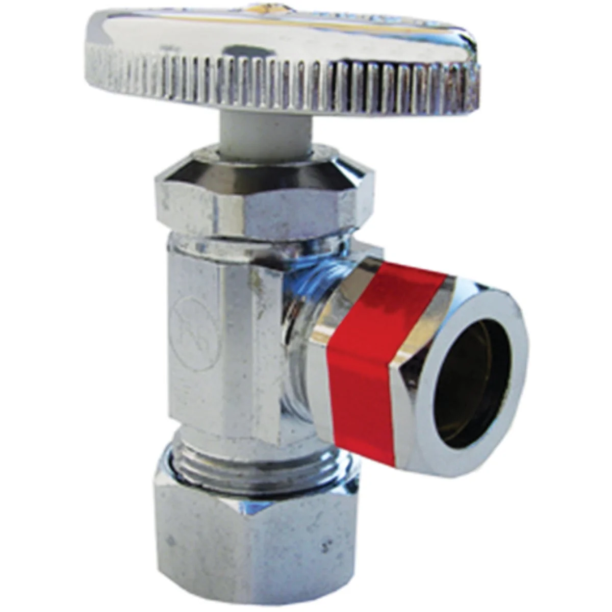 Responsible Lasco 5 8 In. Comp Inlet x 1 2 In. Comp Outlet Multi-Turn Style Angle Valve Easy-to-Use