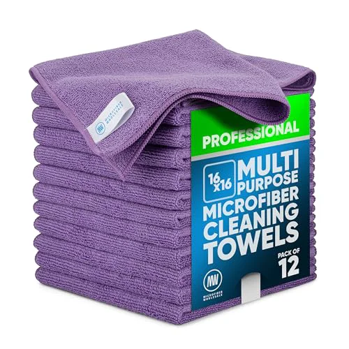 Verified MW Pro Microfiber Cleaning Cloth 12 Count Excellent