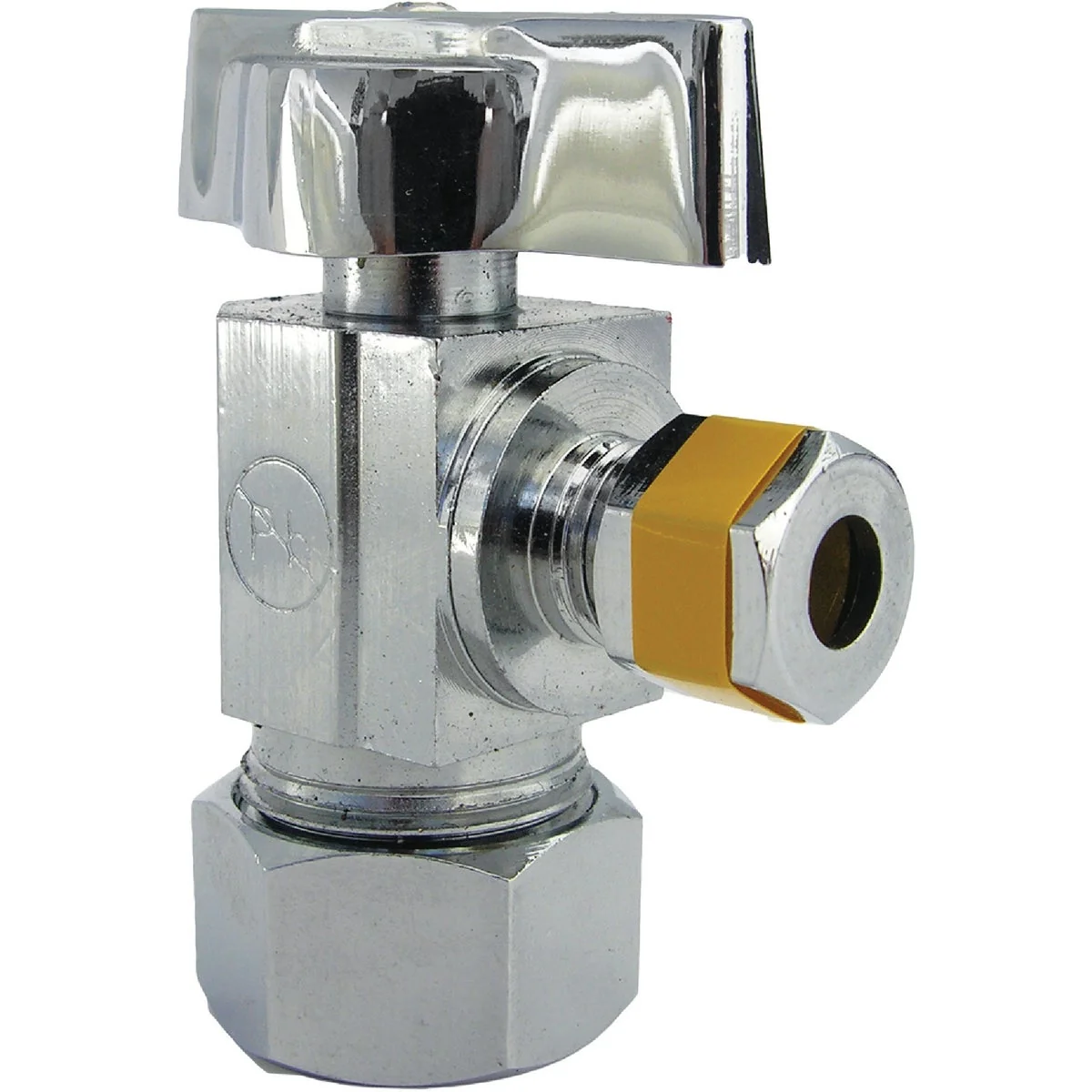 Expertly Made Lasco 5 8 In. Copper C Inlet x 1 4 In. C Outlet 1 4 Turn Angle Valve Environmentally Friendly