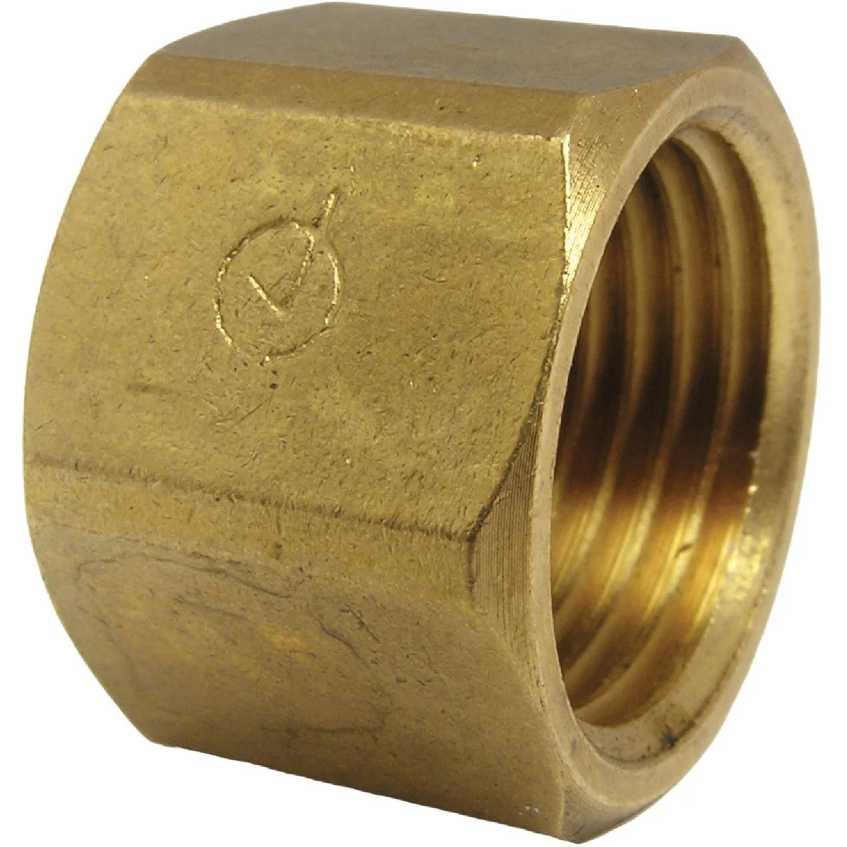 Practical Lasco 1 2 In. Red Brass Threaded Pipe Cap Stylish