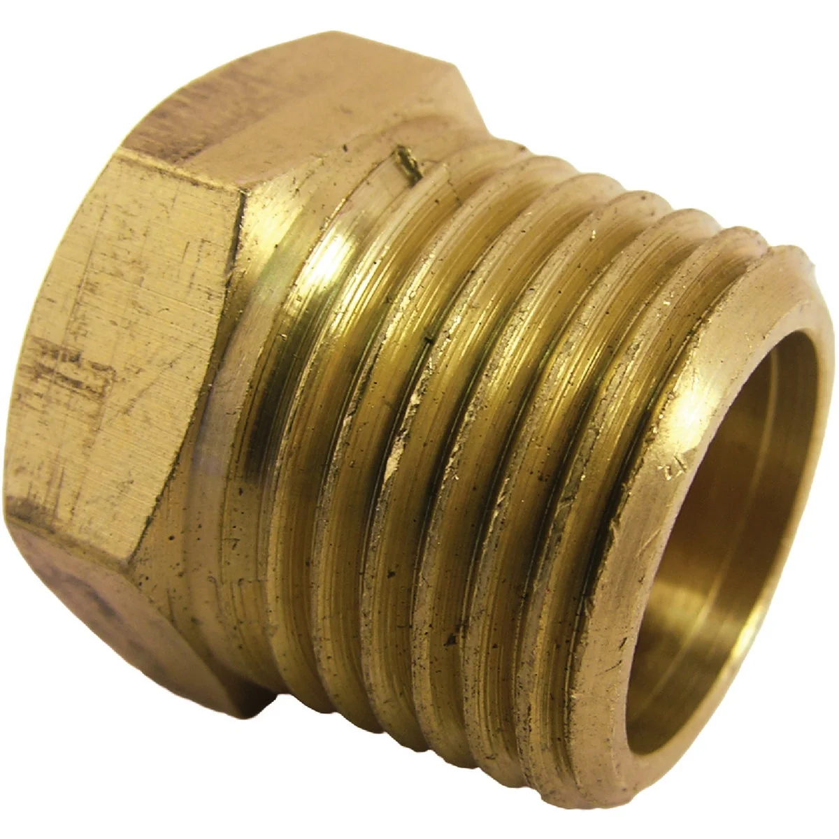 Relaxed Lasco 1 2 In. MPT Brass Hex Head Plug Crafted