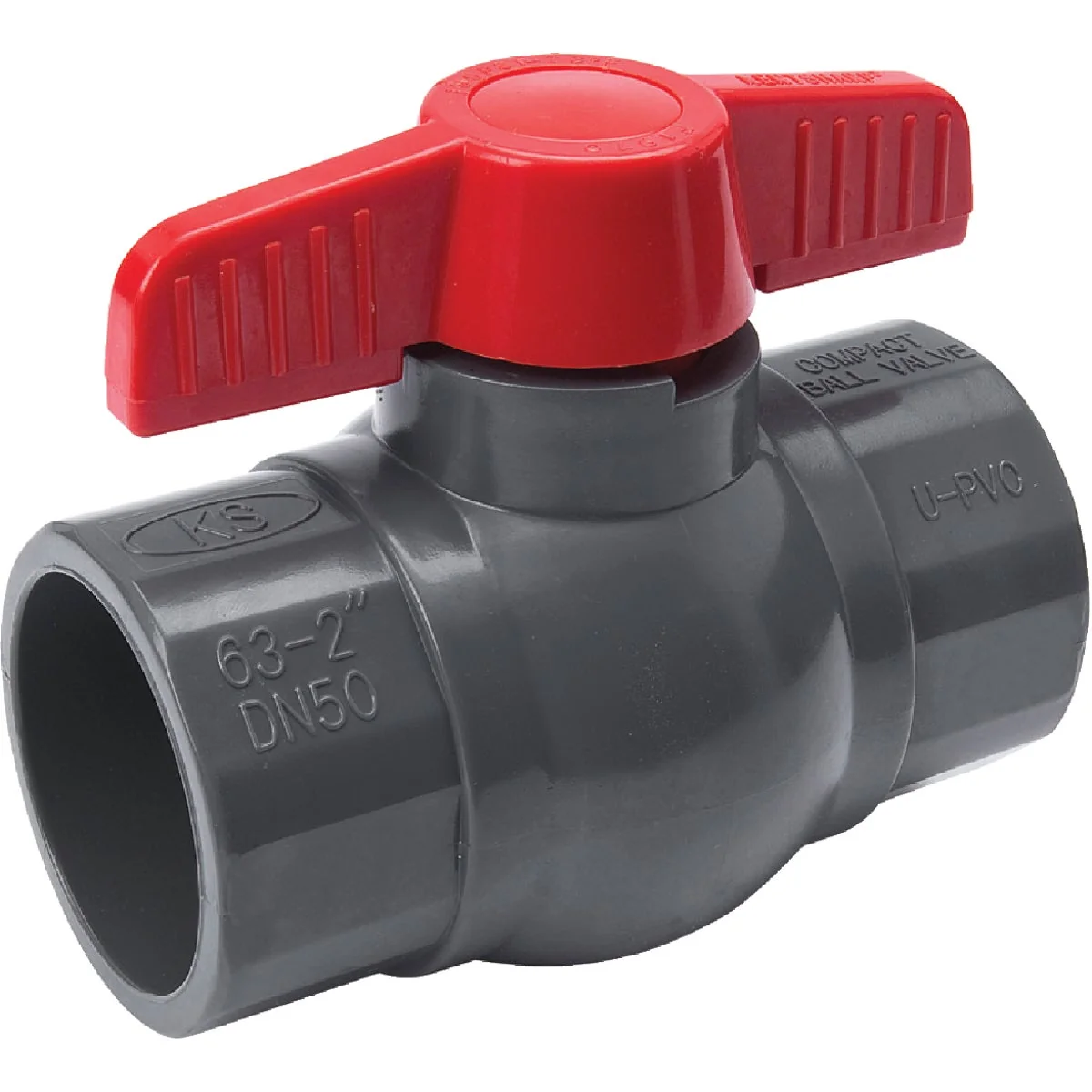 Superior ProLine 2 In. S X 2 In. S PVC Quarter Turn Ball Valve Carefully Designed