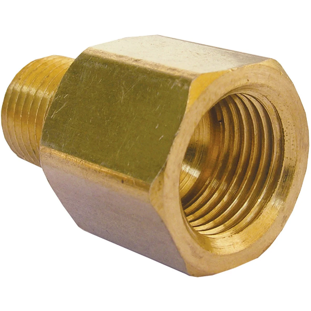 Powerful Lasco 3 8 In. F x 1 4 In. MPT Brass Flare Adapter Verified