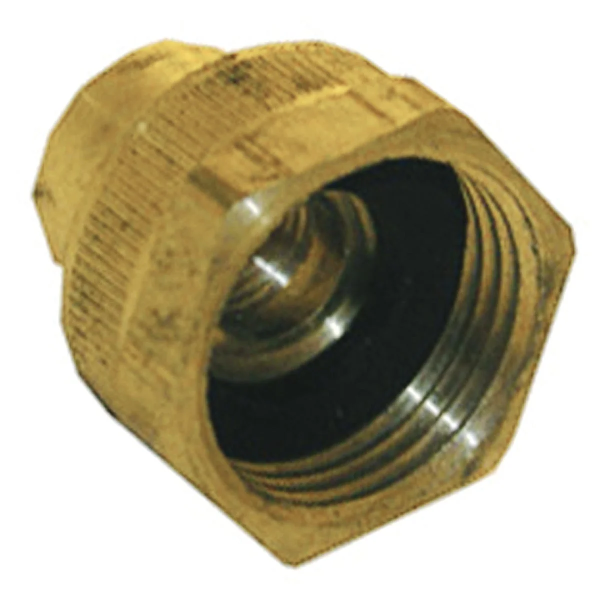 Traditional Lasco 3 4 In. FHT x 1 8 In. Female Pipe Tap Brass Cap Smooth