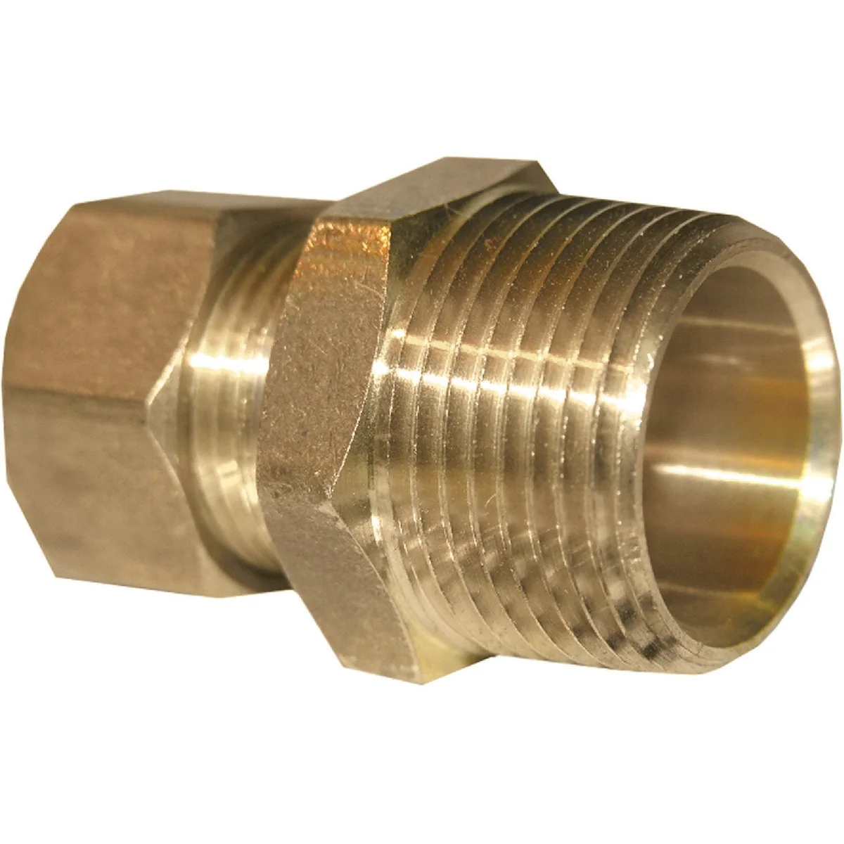 Responsible Lasco 5 8 In. C x 3 4 In. MPT Brass Compression Adapter Practical