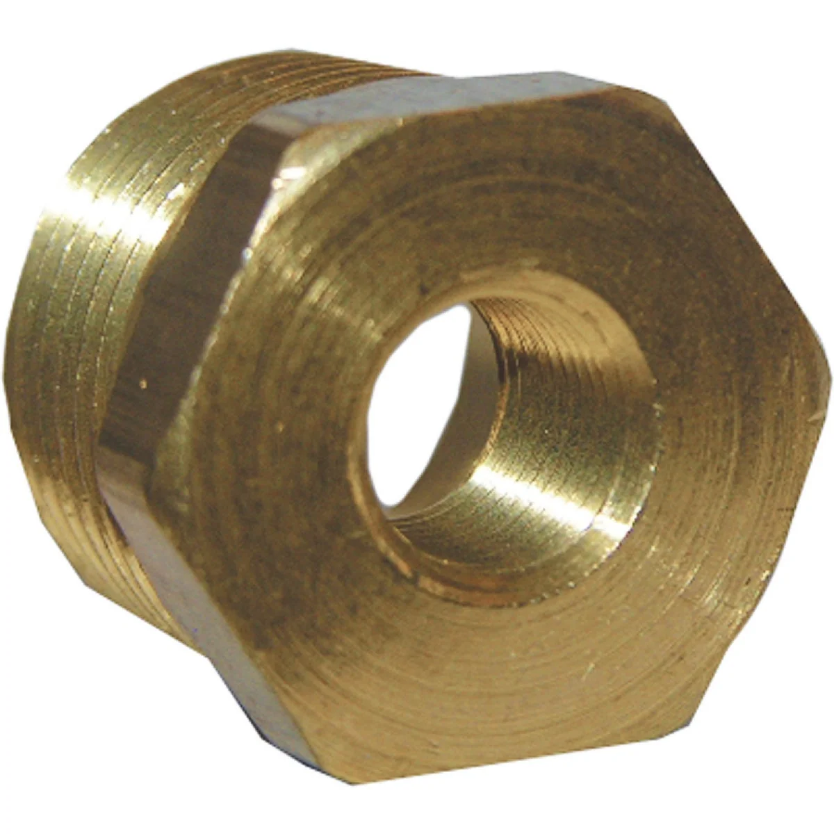 Fashionable Lasco 3 8 In. MPT x 1 4 In. FPT Brass Hex Bushing Verified