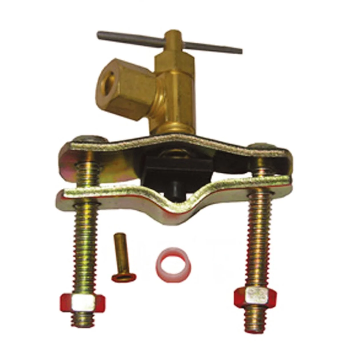 Excellent Lasco Compression Outlet Brass Saddle Needle Valve Smooth
